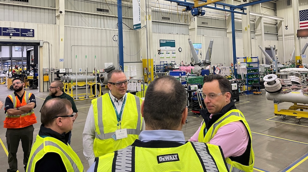 Charleroi plant tour